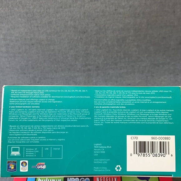 Logitech c170 Webcam - Picture 6 of 6